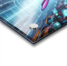 Robotic Easter Bunny Acrylic print