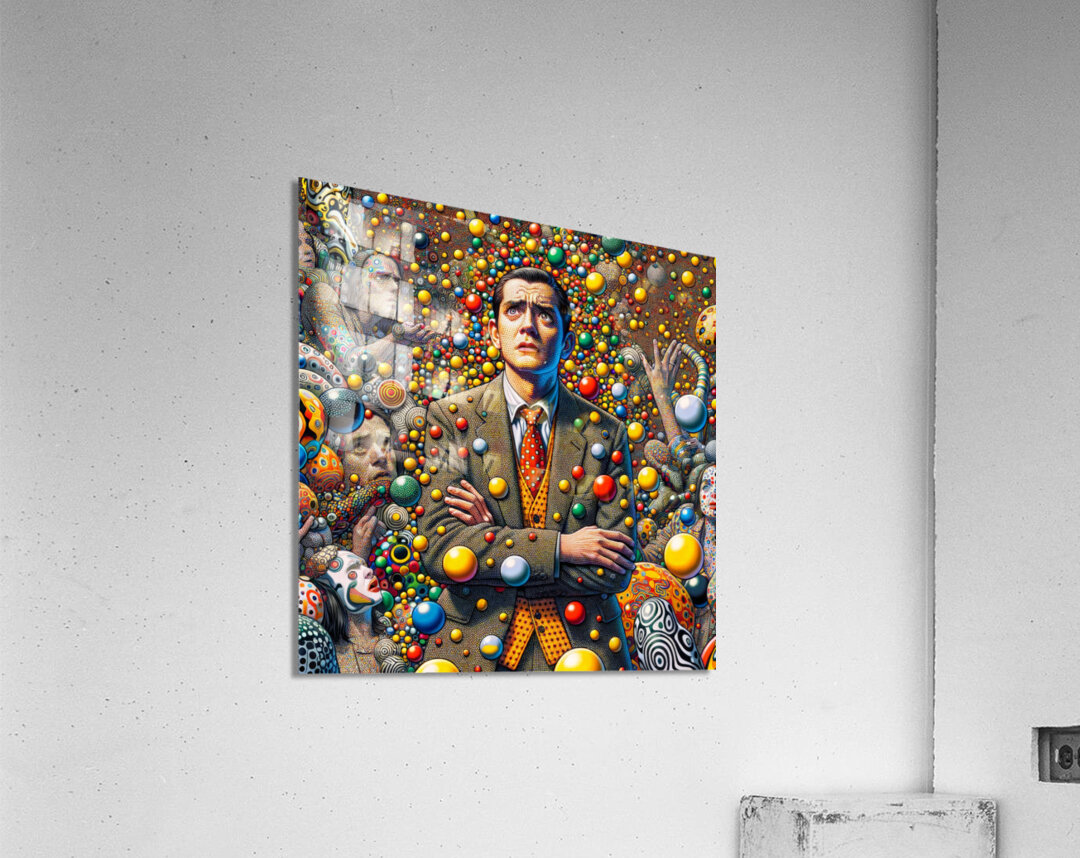 Disturbed Thoughts Acrylic Print