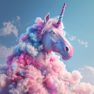 Cotton Candy Unicorn