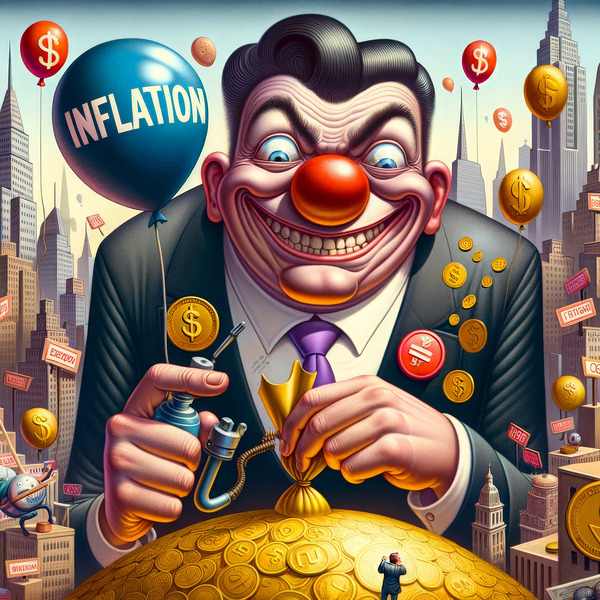 Face of Inflation by Studio 9 Collective