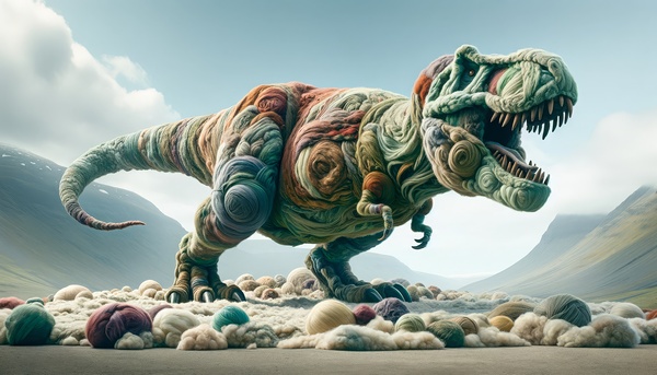 Threadosaurus Rex by Studio 9 Collective