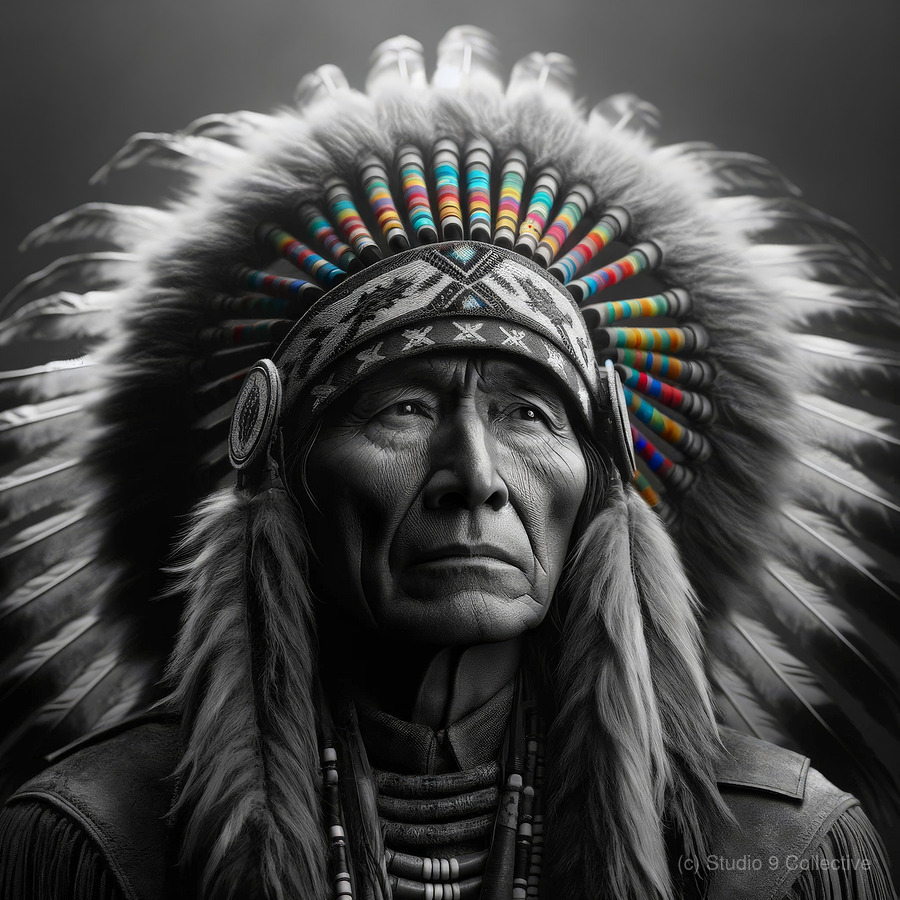 Wise Chief  Print