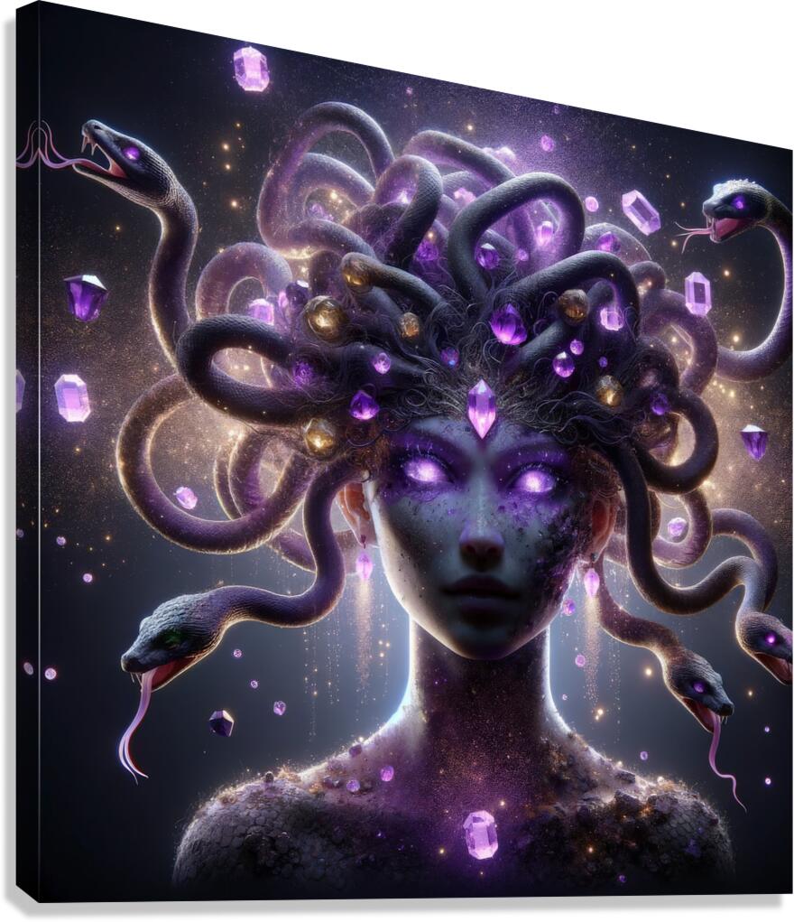 Beauty of Medusa Canvas Print