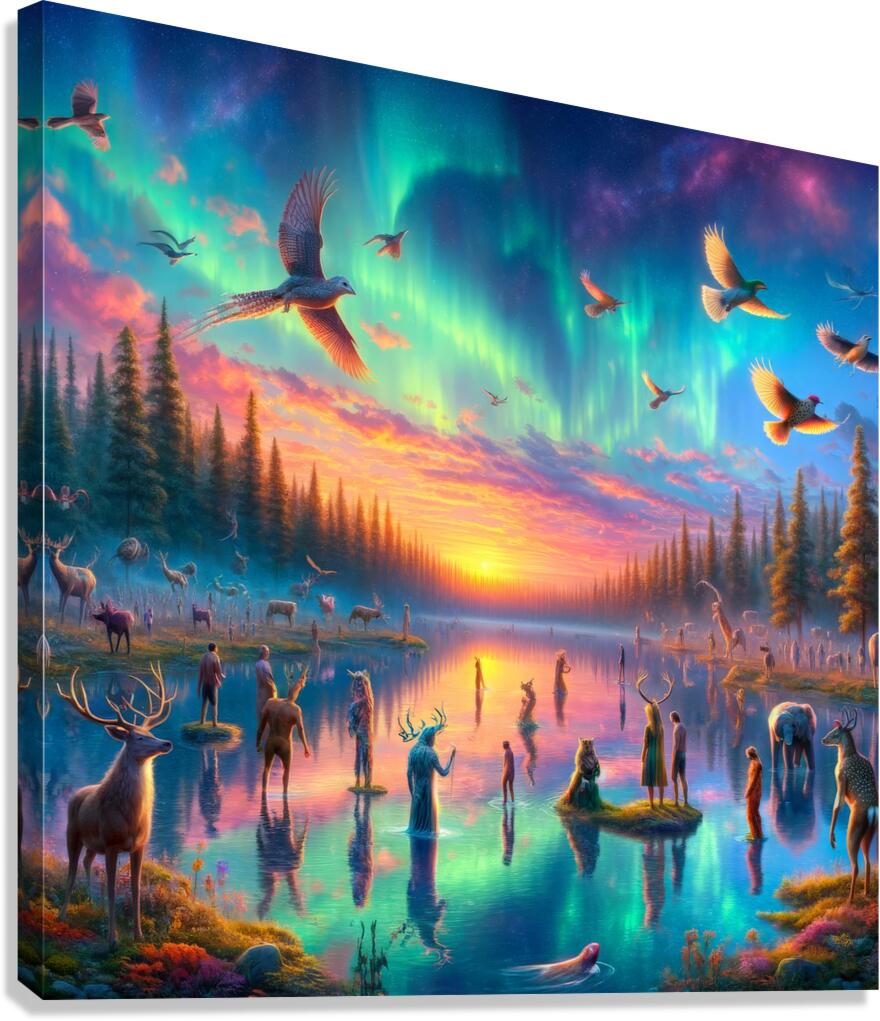 Enchanted River Canvas Print