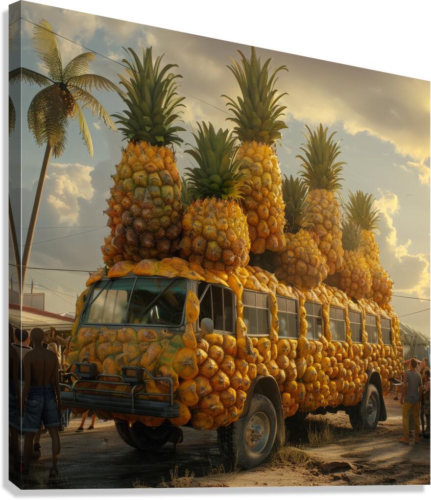 Pineapple Express Canvas Print