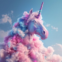Cotton Candy Unicorn