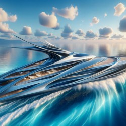 Futuristic Yacht