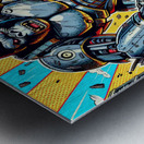 Classic Comic Ape 2 Metal print