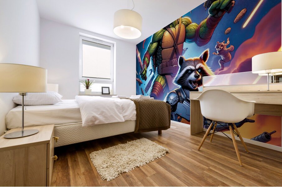 New Space Coalition Mural print