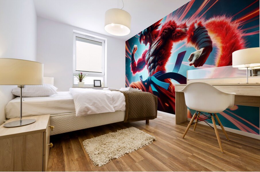 Goku GT Mural print