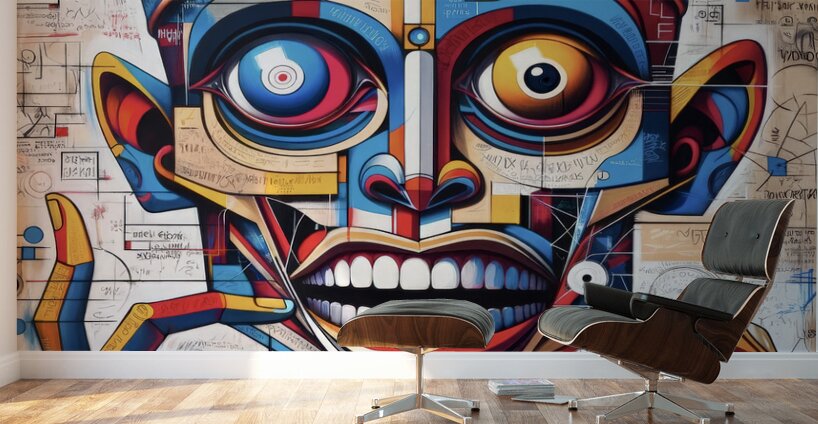 Vibrant King Wall Murals