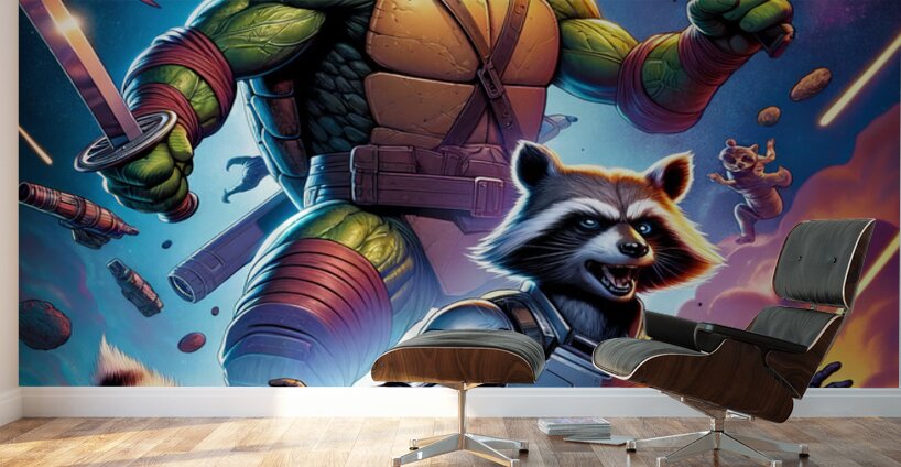 New Space Coalition Wall Murals
