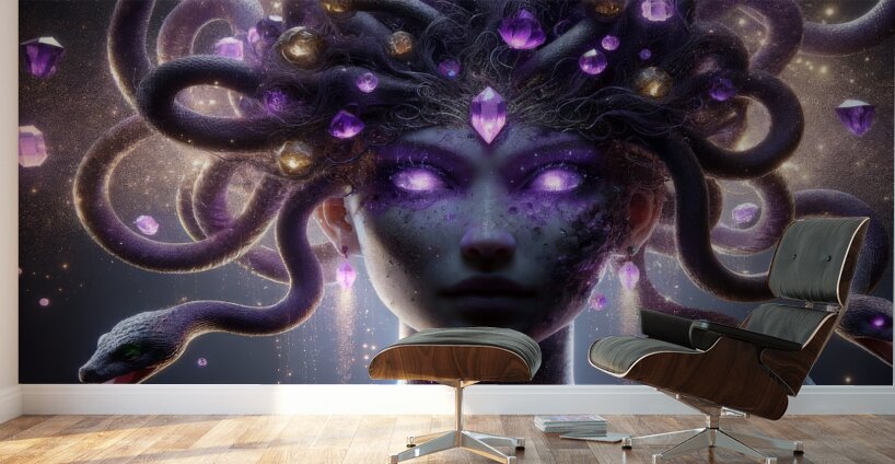 Beauty of Medusa Wall Murals