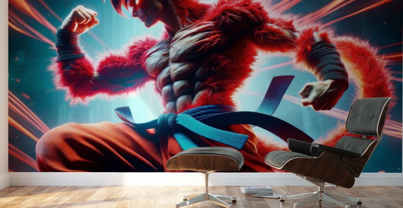 Goku GT Wall Murals