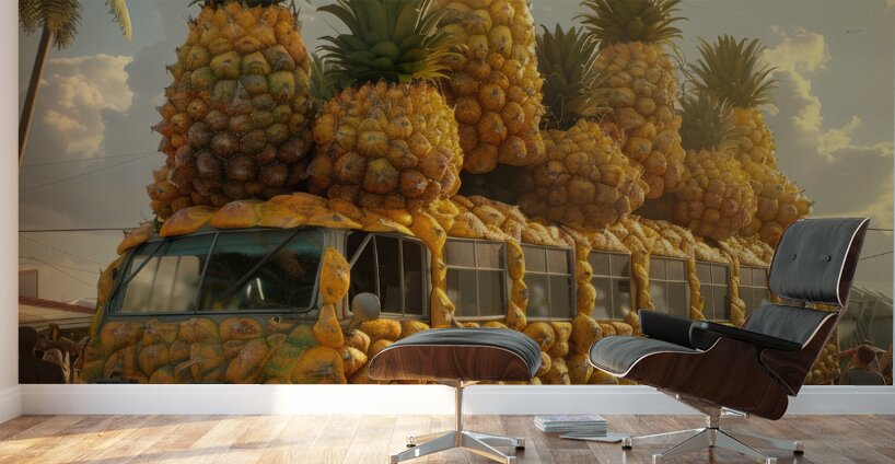 Pineapple Express Wall Murals