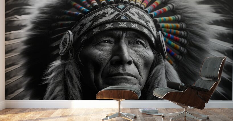 Wise Chief Wall Murals