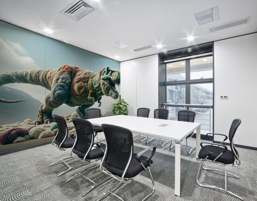 Threadosaurus Rex Wall Printing