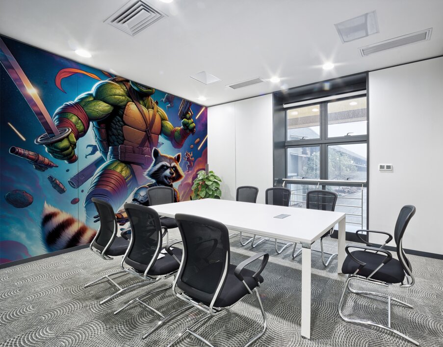 New Space Coalition Wall Printing