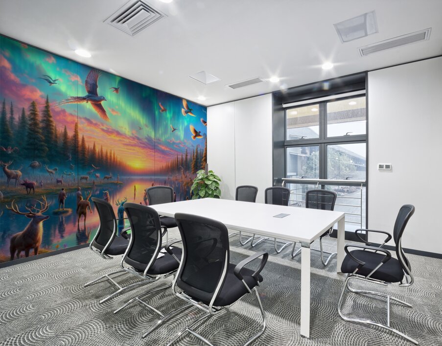 Enchanted River Wall Printing