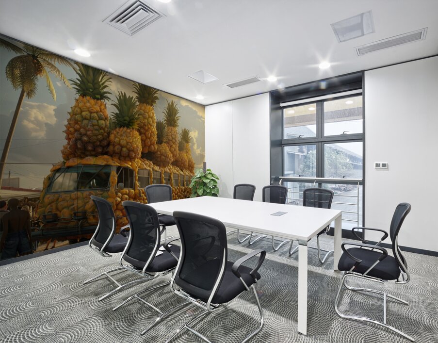 Pineapple Express Wall Printing