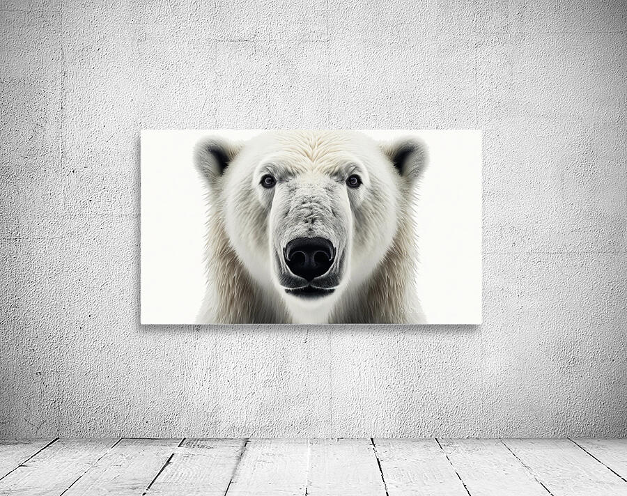 Polar Bear Up Close Wall Preview