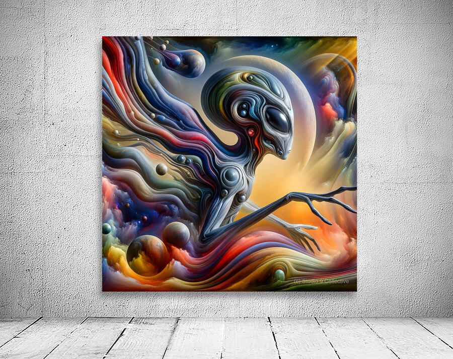 Aliens and New Moons Wall Preview